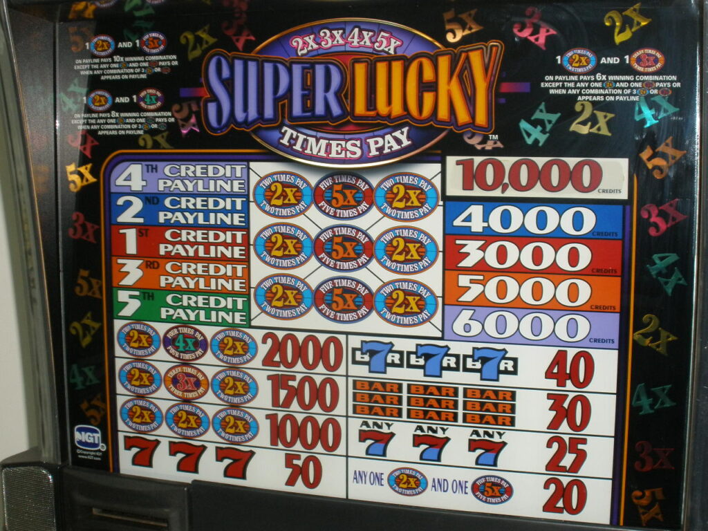 2X3X4X5X Super Lucky Pays Slots